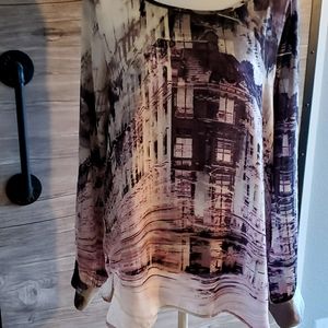 Karen Kane long sleeve blouse